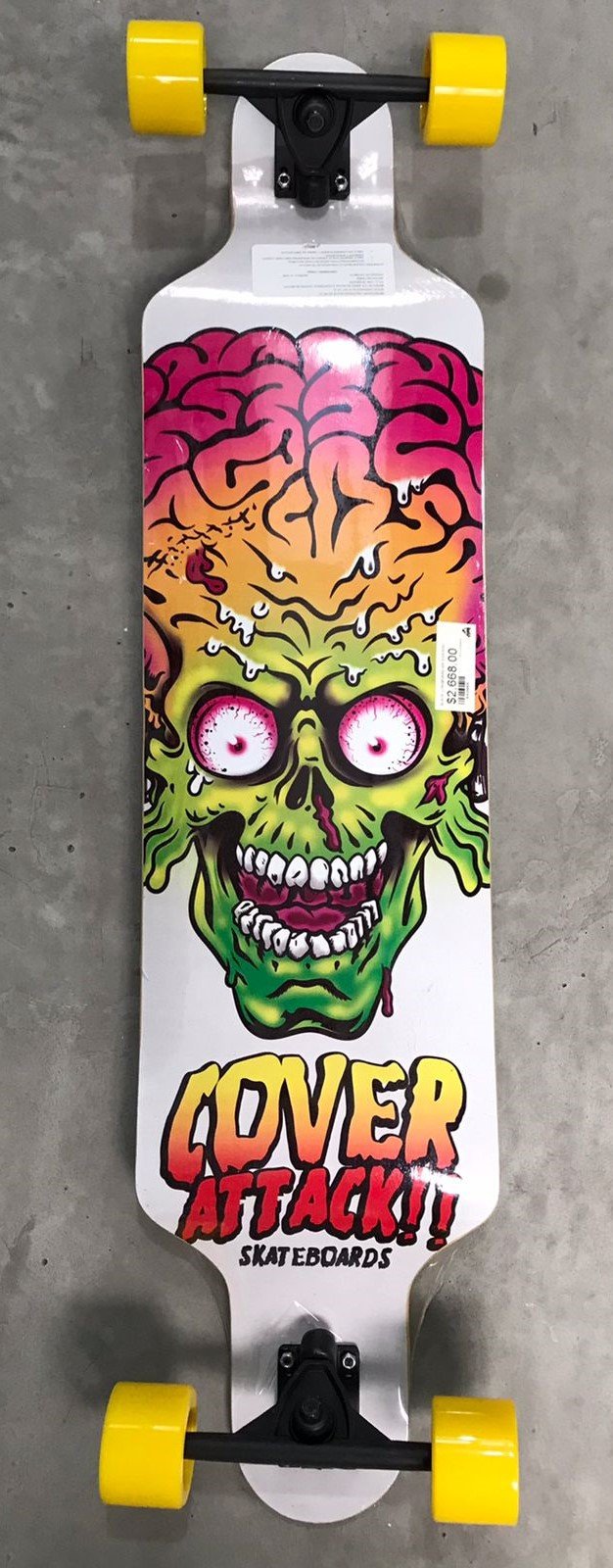 COVER- Patineta Longboard Attack