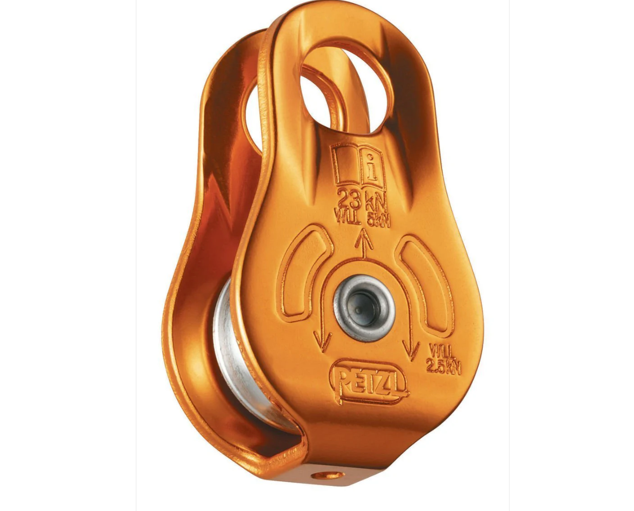 PETZL- FIXE polea con placas fijas