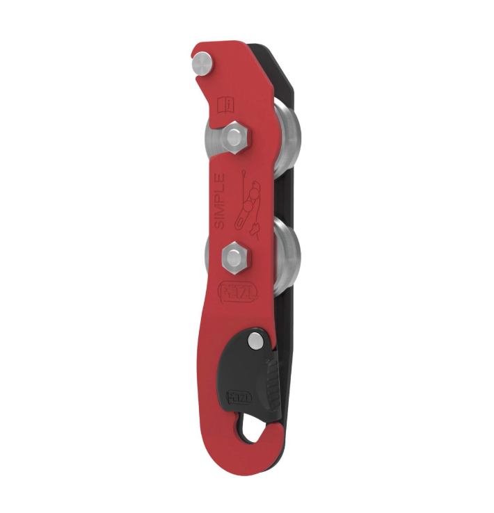PETZL SIMPLE Descendedor sencillo y ligero para espeleología