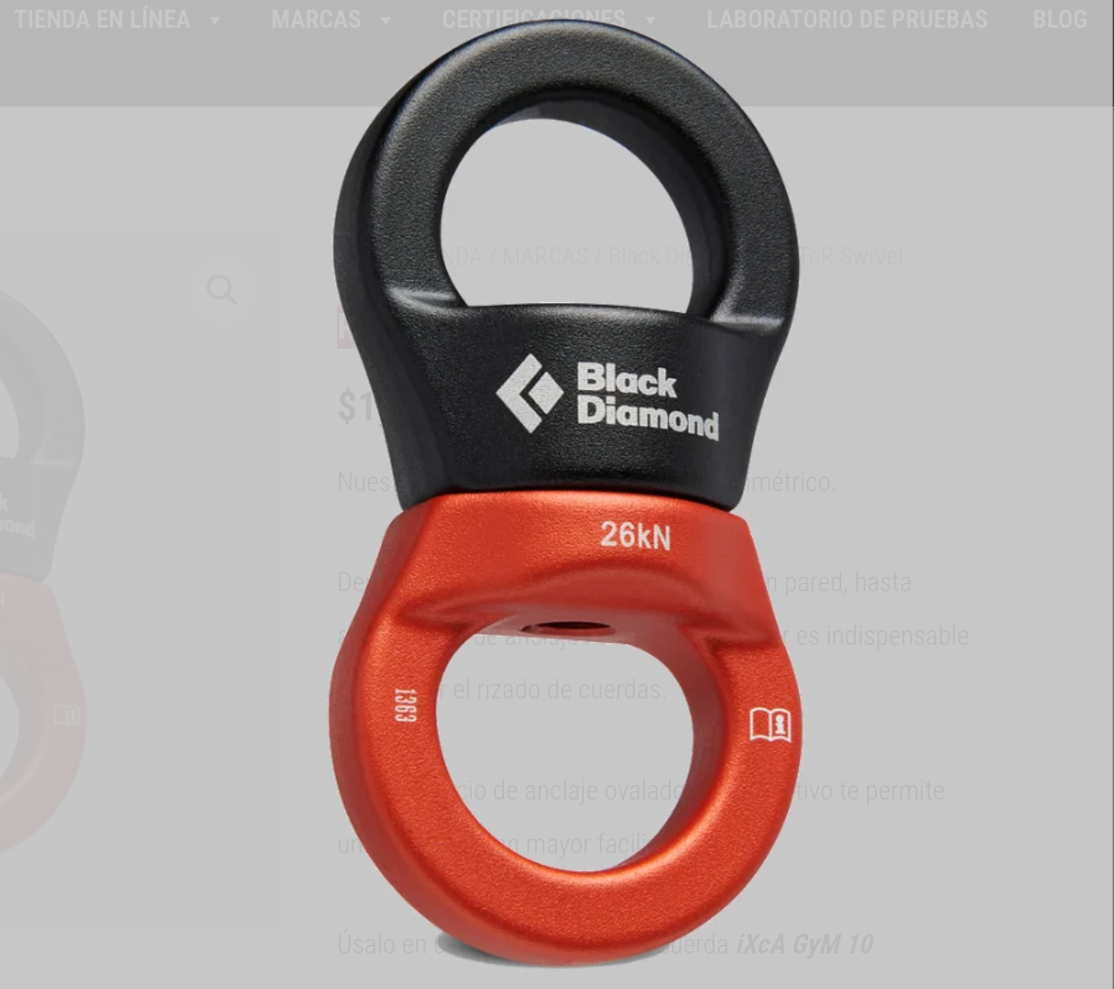 BLACK DIAMOND ROTOR SWIVEL
