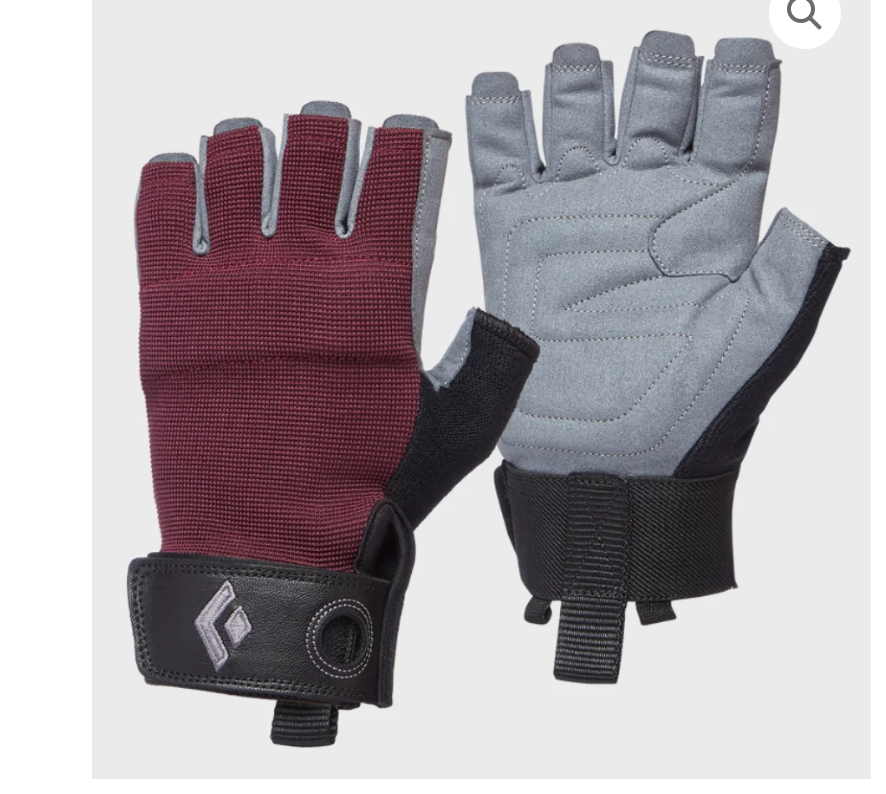 BLACK DIAMOND WOMEN CRAG HALF FINGER S