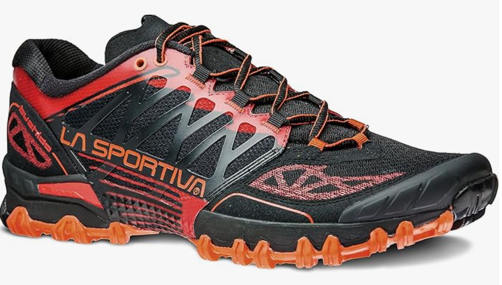 LA SPORTIVA Bushido Trail Running Shoe - Men's Carbon/Butter