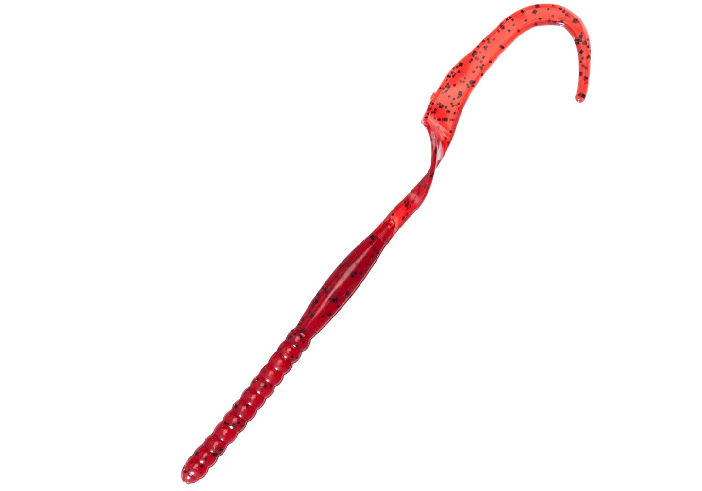 Bass Pro Shops Ribbontail Worm- TEXAS RED