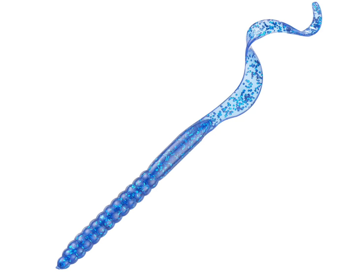 Bass Pro Shops Ribbontail Worm- Sapphire Blue