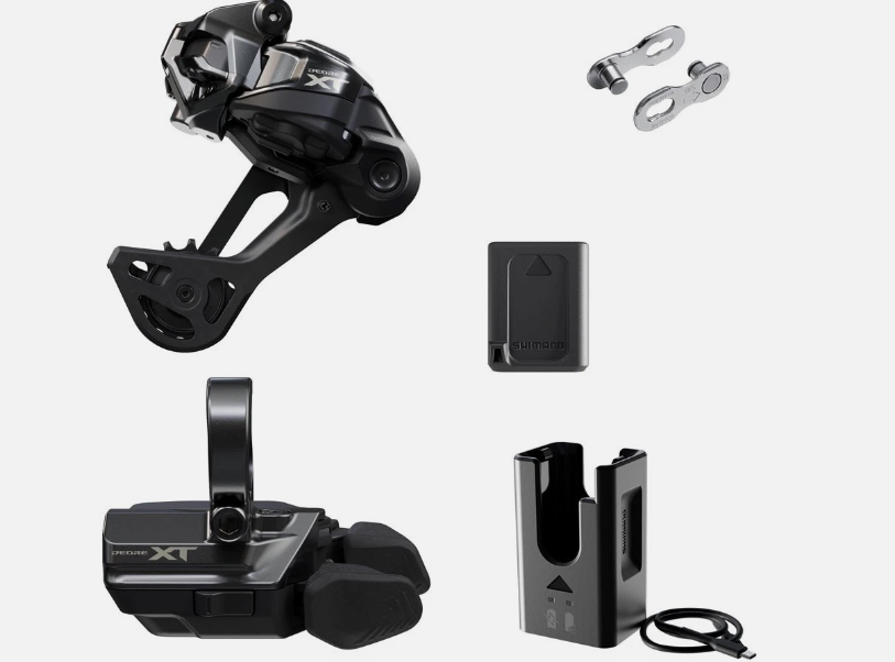 kit upgrade Shimano Deore XT M8250 Di2 Inalámbrico 12V