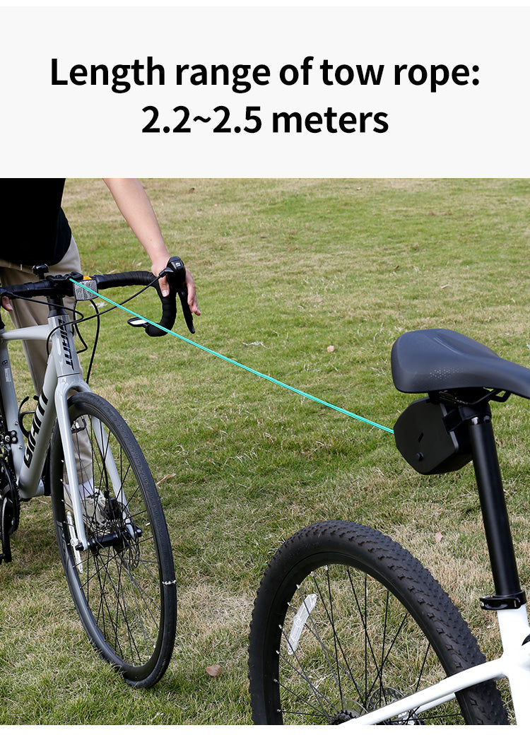 Rrskit-Cuerda de remolque portátil para bicicleta