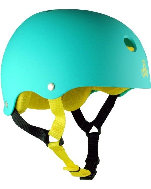 TRIPLE 8- CASCO Baja Teal Sweatsaver