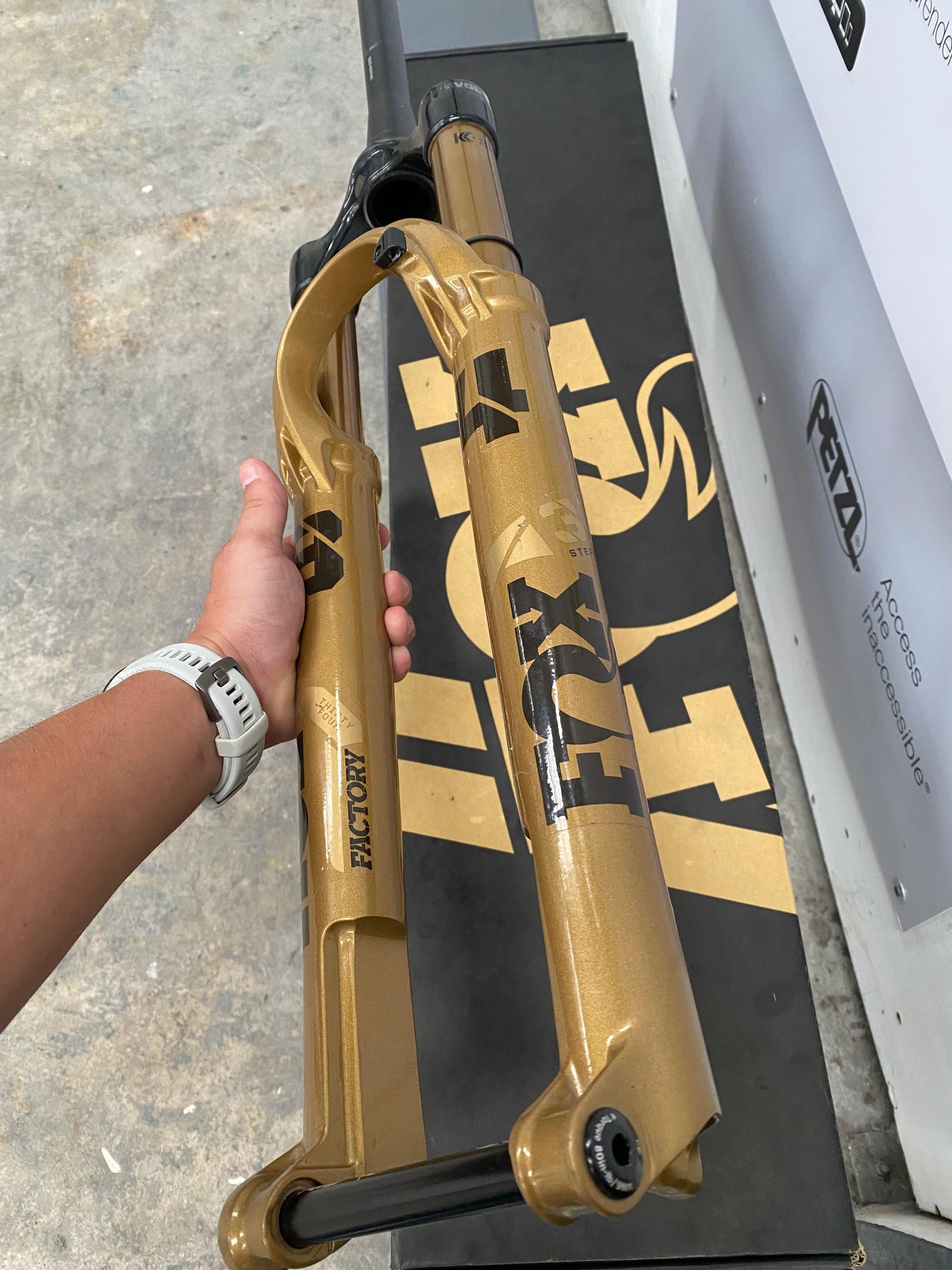 Suspension Fox 34 Sc Podium Gold 29er, 120mm, Grip Sl, 2025