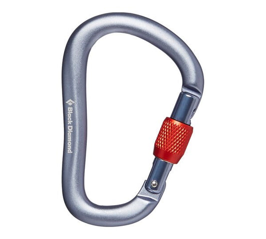 BD- MOS ROCKLOCK SCREWGATE CARABINER GRAY