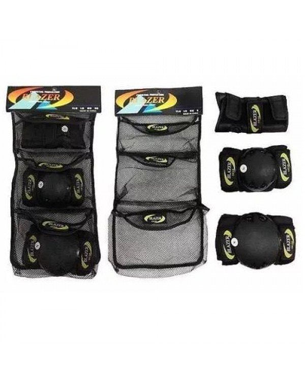 BLAZER- Set Protecciones Negro