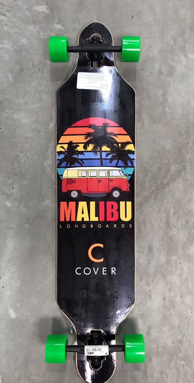 COVER- Patineta Longboard Malibu