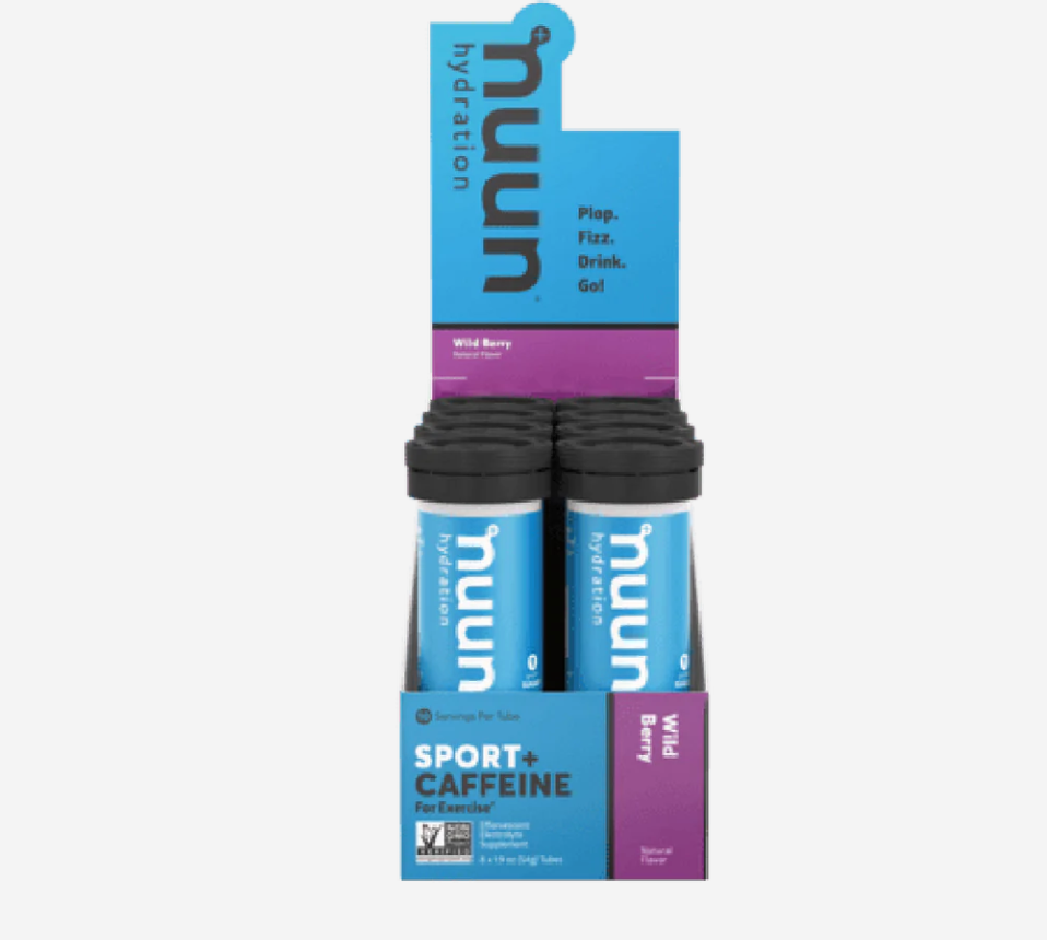 Nuun Sport + Caffeine Wild Berry 55gr