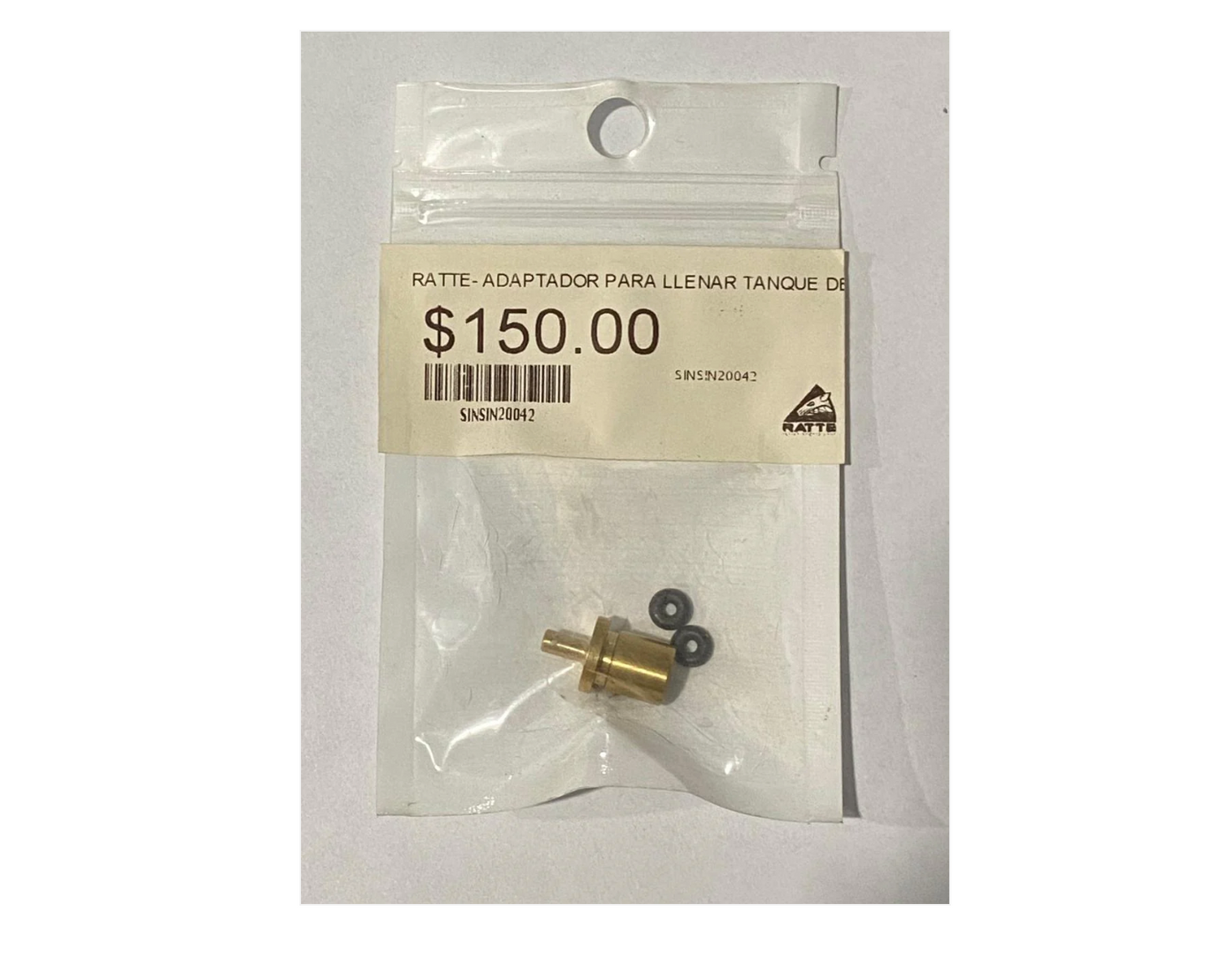 RATTE ADAPTADOR PARA LLENAR TANQUE DE CO2