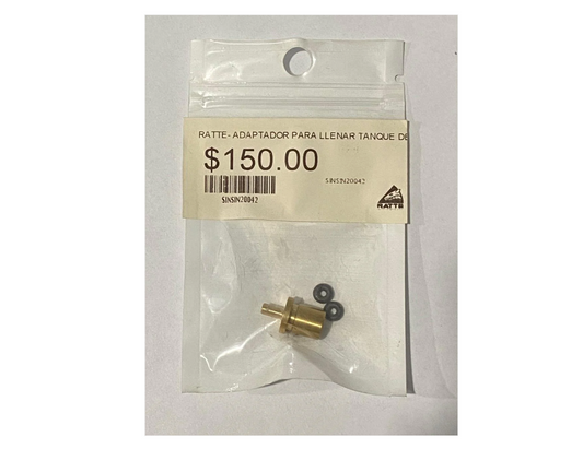 RATTE ADAPTADOR PARA LLENAR TANQUE DE CO2