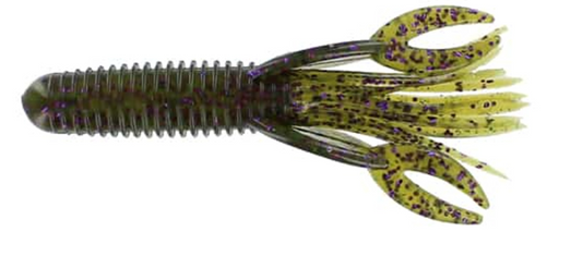 BIG BAITS Craw Tube- GREEN PUMKIN