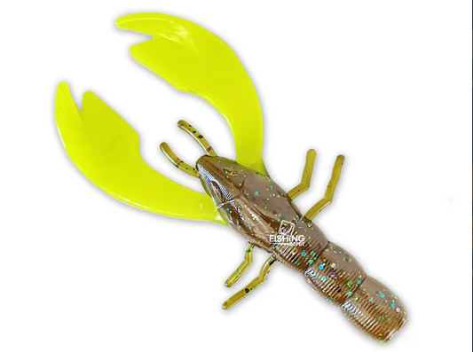 Craw 4" - Badger Baits- tilapia chart