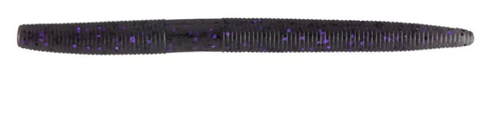 Yamamoto 4" Senko Smoke Black Purple Flake