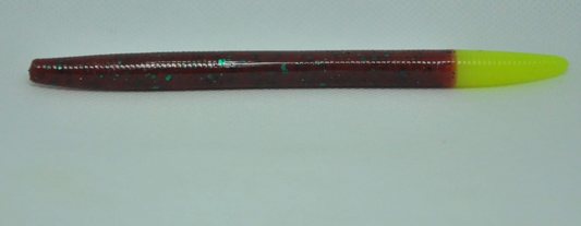 GECO LURES FINESS WORM RED BUG CHART TAIL