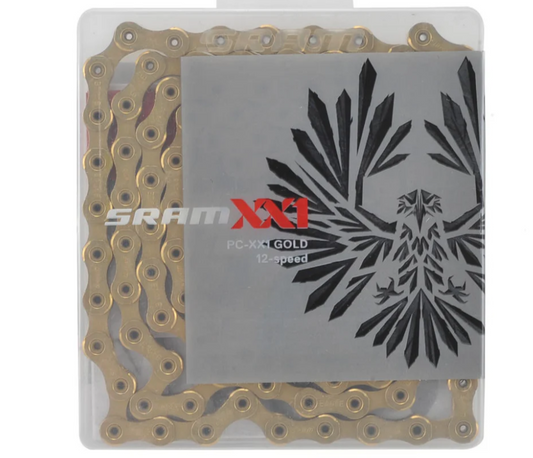 Cadena Sram XX1 Dorada 12v 126L