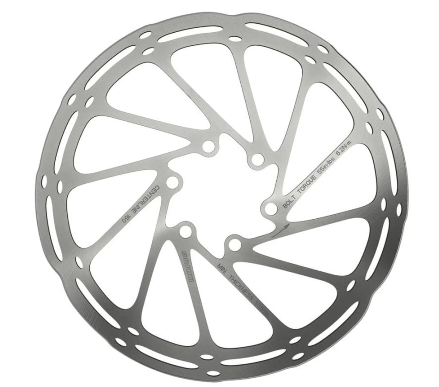 Rotor para frenos SRAM CenterLine 203mm 6 tornillos