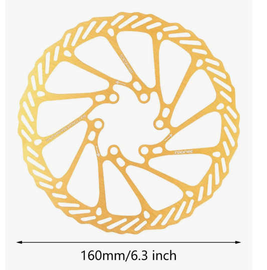 Toopre Rotor De Freno De G3 160 Mm