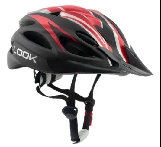 Casco Ciclismo Con Luz De Seguridad Aerodinámico Mtb Ruta