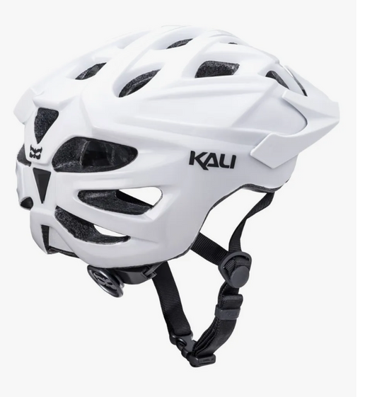 Casco Para Ciclismo Kali Chakra Solo Mtb Trail Color Blanco solido Talla S/M