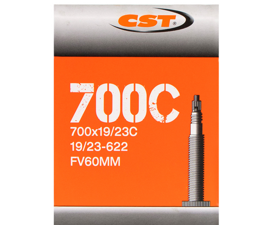 Camara para bicicleta 700 x 19 / 23C (19 / 23 - 622) ruta V.F. 60mm CST