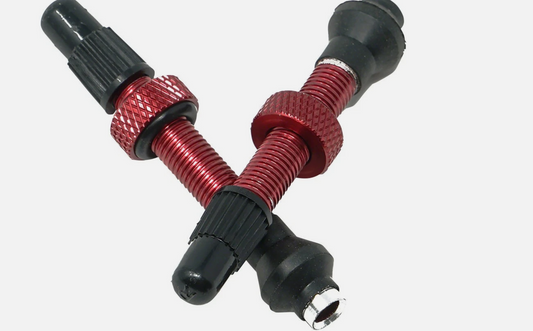 VALVULA AMERICANA TUBELESS 40MM ROJA