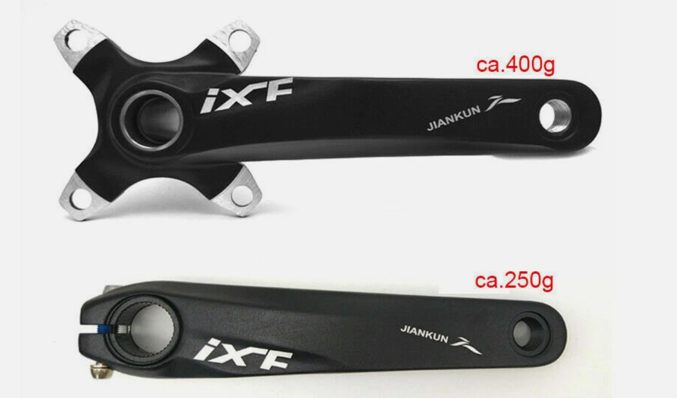 Juego de bielas de bicicleta IXF 68/73 BB 170 mm