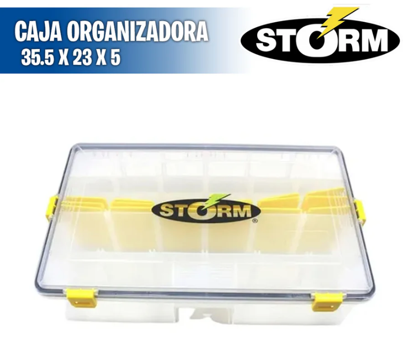 Caja Organizadora Tormenta 35.5 x 23 x 5