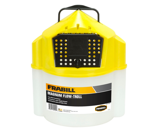 Frabill Flow-Troll Magnum Minnow Bucket