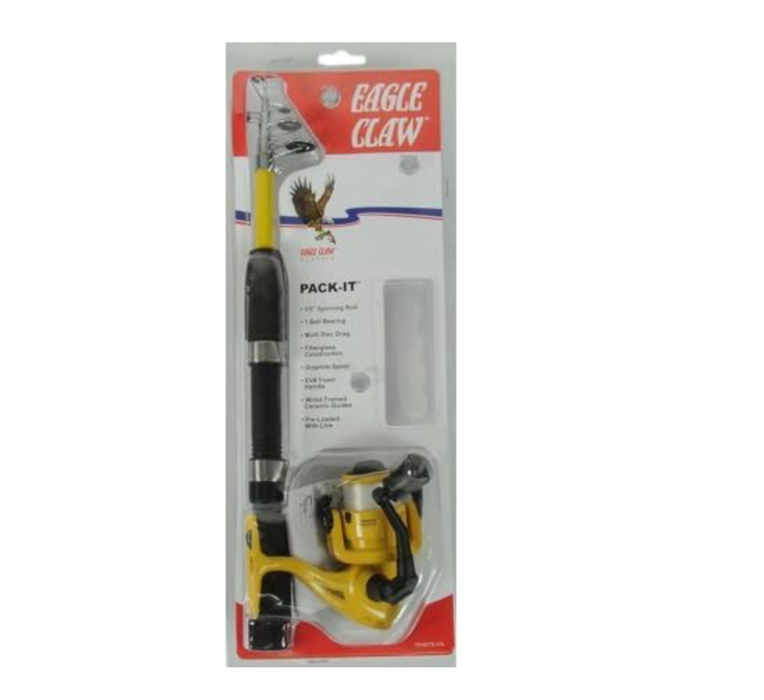 eagle claw pack it spin combo telescopic Eagle Claw PK56TS Pack-It Spin Combo Telescopic Rod (1 Piece) – RATTE ACTION SPORTS SHOP