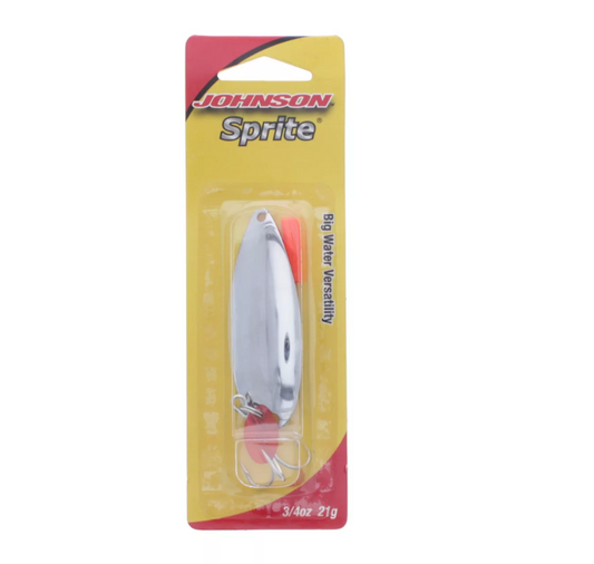 Johnson Chrome 2 1/2 Inch Sprite Spoon