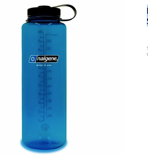 Botella reutilizable 1,5 litros azul boca ancha Sustain