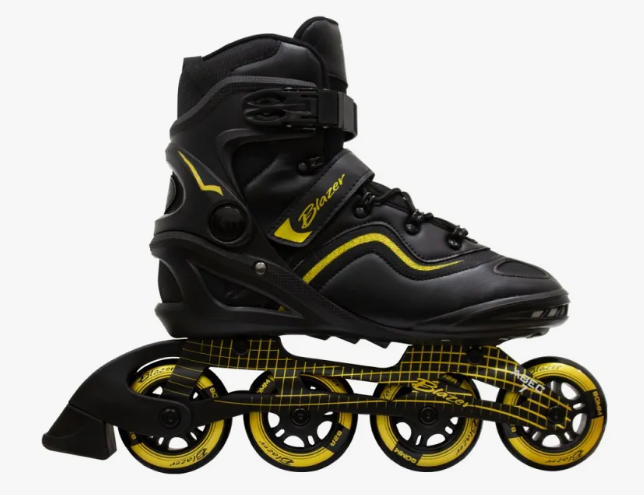 Patines BZ-0119-4 Neg-Oro
