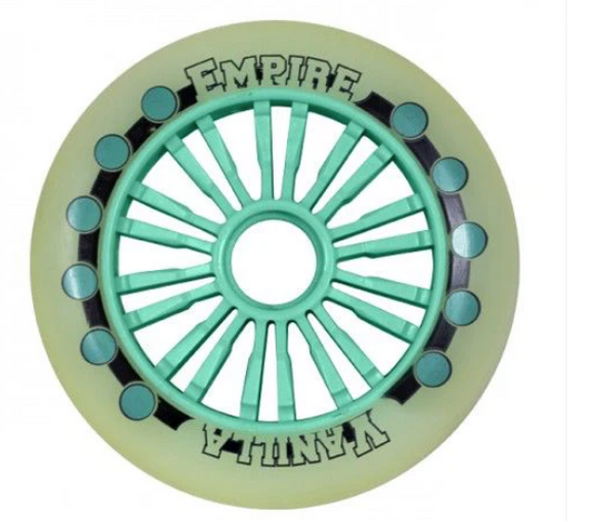 KIT DE 3 LLANTAS PATIN LINEA EMP VAINILLA 110MM 86A