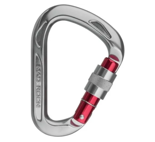 Mosqueton Mad Rock Ultra Tech Screw Gate Hms Escalada Rapel