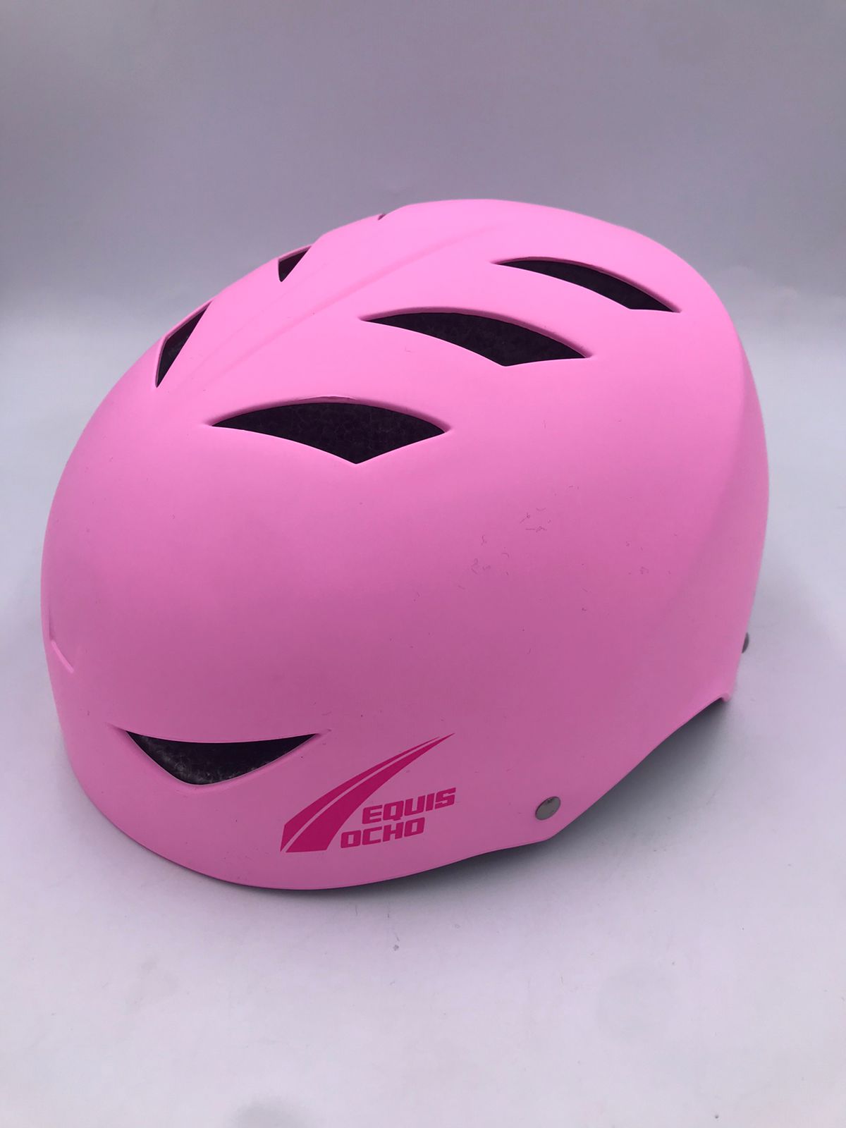 Casco Equis Ocho Rosa