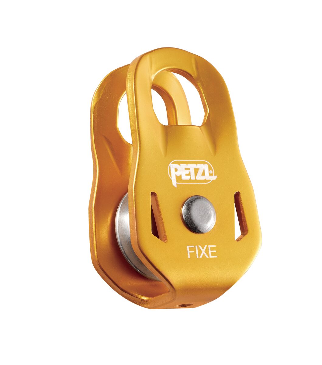 PETZL- FIXE polea con placas fijas