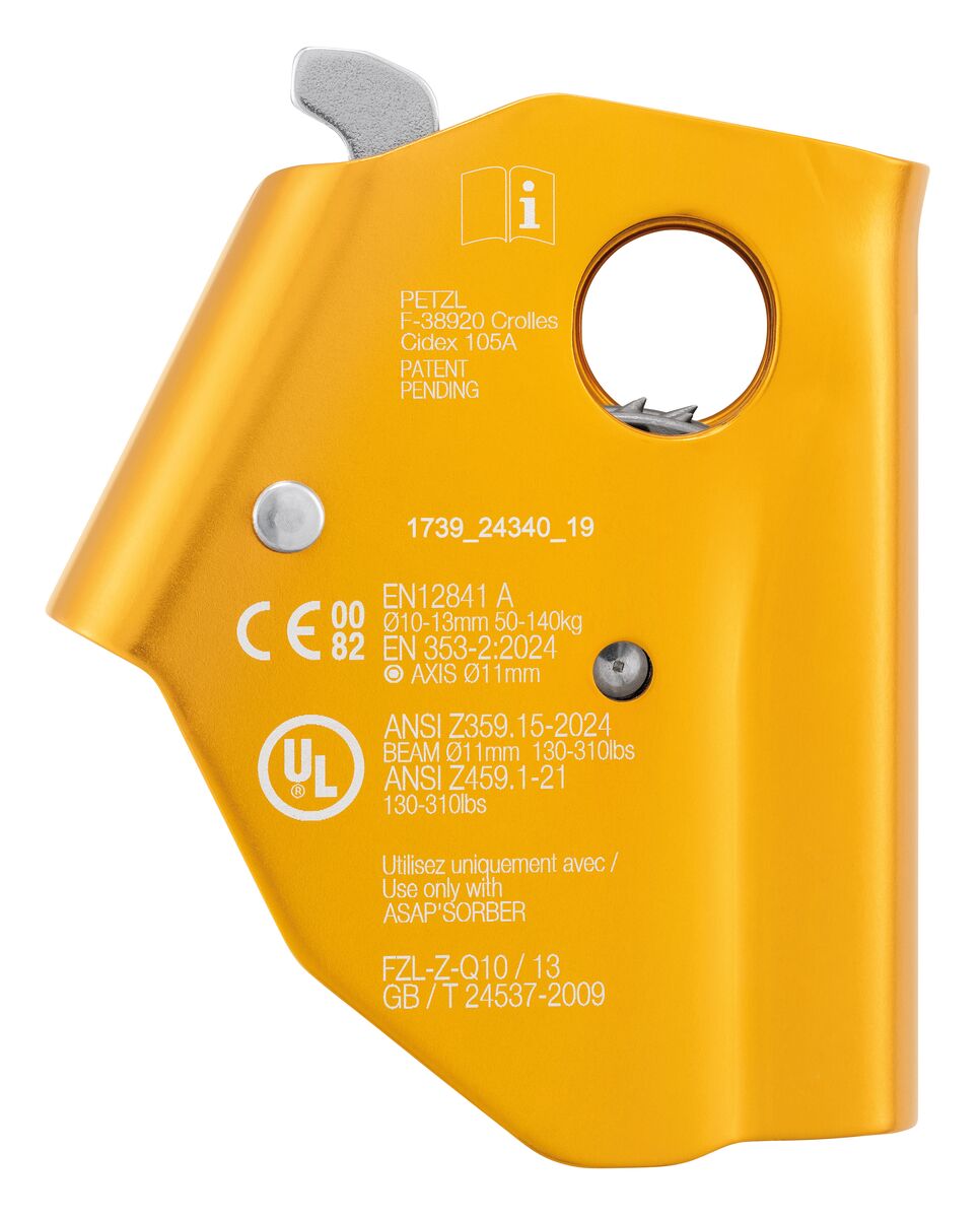 PETZL ASAP deslizante para cuerda 2026