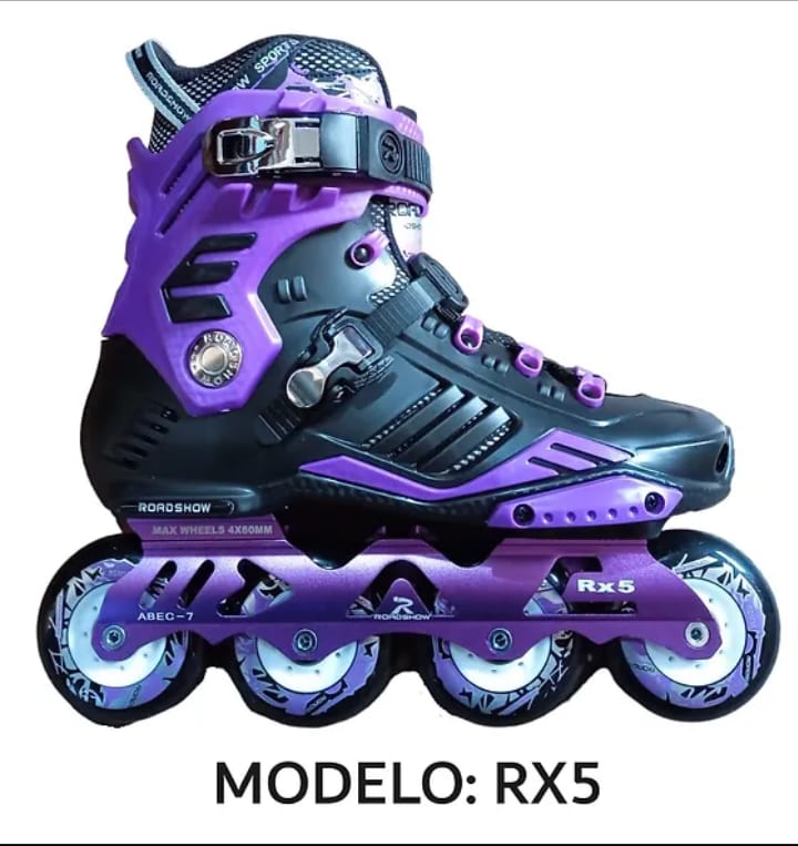Patin RX5 Neg/Morado