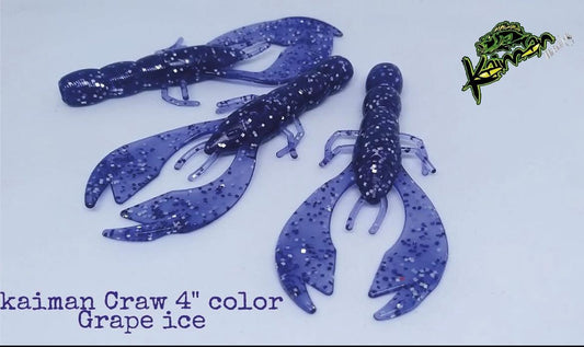 kaiman baits craw floating-  blue