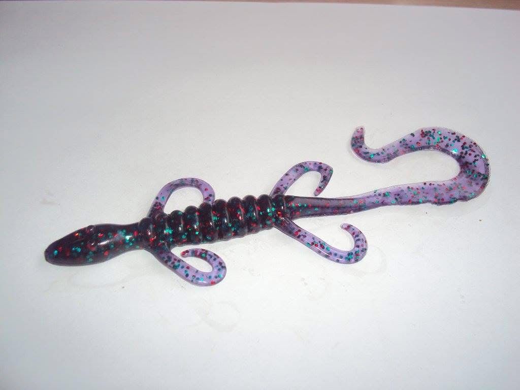GECO LURES- QUIJARUDAS 6.5 JUNE BUG RED