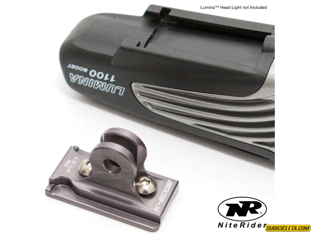Soporte Adaptador De K-edge Para Gopro Lumina - Mako Nite K-edge
